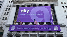 Ally Financial makes public debut on the New York Stock Exchange